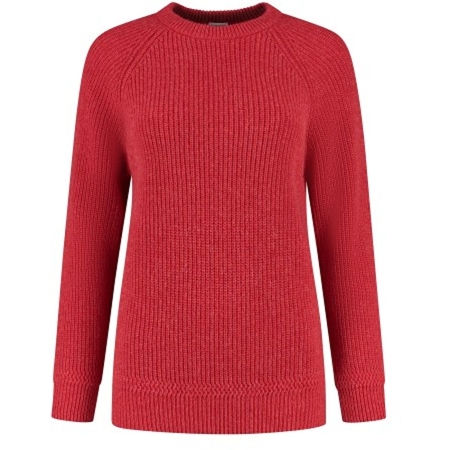 Blue Loop Originals Essential Crewe Sweater Women's Fiery Red Blue Loop Originals Essential Crewe Sweater Women's Fiery Red
