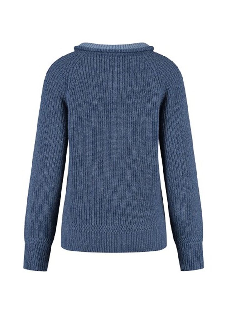 Blue Loop Originals Blue Loop Originals Essential Nautic Cardigan Women's NCA004-24-B033 fleeces en truien Blue Loop Originals Essential Nautic Cardigan Women's Sea Blue NCA004-24-B033 fleeces en truien online bestellen bij Kathmandu Outdoor & Travel