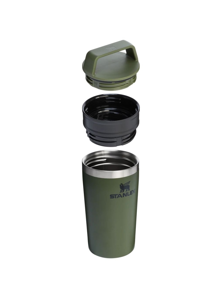 Stanley The Café-To-Go Travel Mug 0,35L Dried Pine 10-12080-041 drinkflessen en thermosflessen online bestellen bij Kathmandu Outdoor & Travel