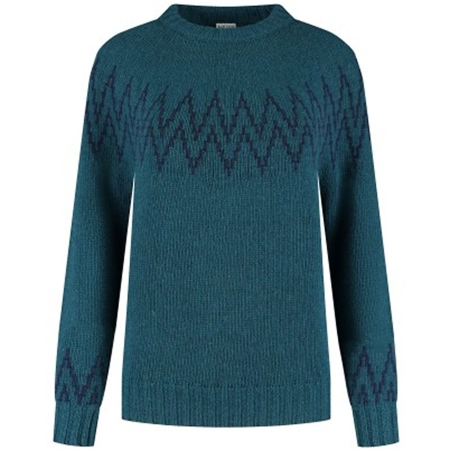 Blue Loop Originals  Nordic Sweater Women's Petrol/Navy 