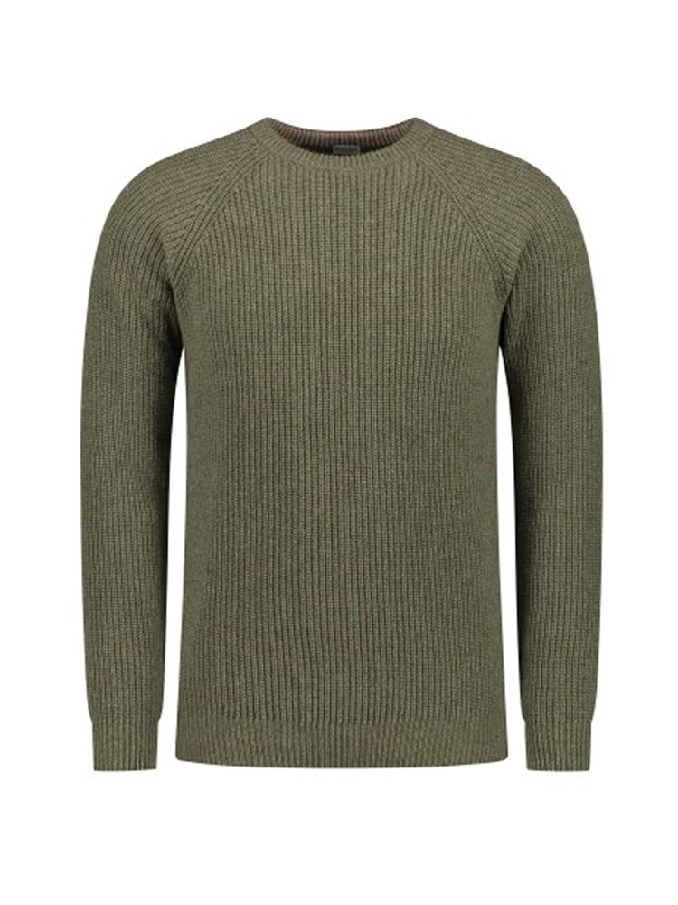 Blue Loop Originals Blue Loop Originals Essential Crew Sweater SW004-24-B355 fleeces en truien Blue Loop Originals Essential Crew Sweater Mid Green SW004-24-B355 fleeces en truien online bestellen bij Kathmandu Outdoor & Travel