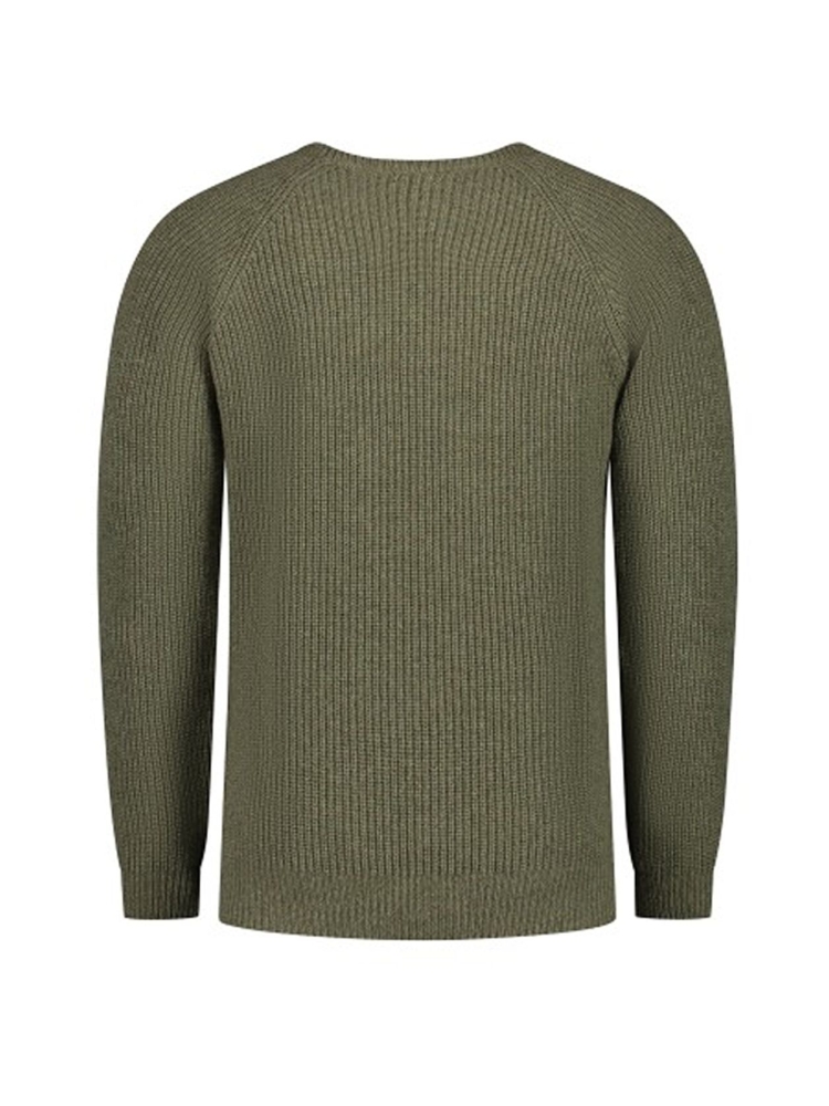 Blue Loop Originals Blue Loop Originals Essential Crew Sweater SW004-24-B355 fleeces en truien Blue Loop Originals Essential Crew Sweater Mid Green SW004-24-B355 fleeces en truien online bestellen bij Kathmandu Outdoor & Travel