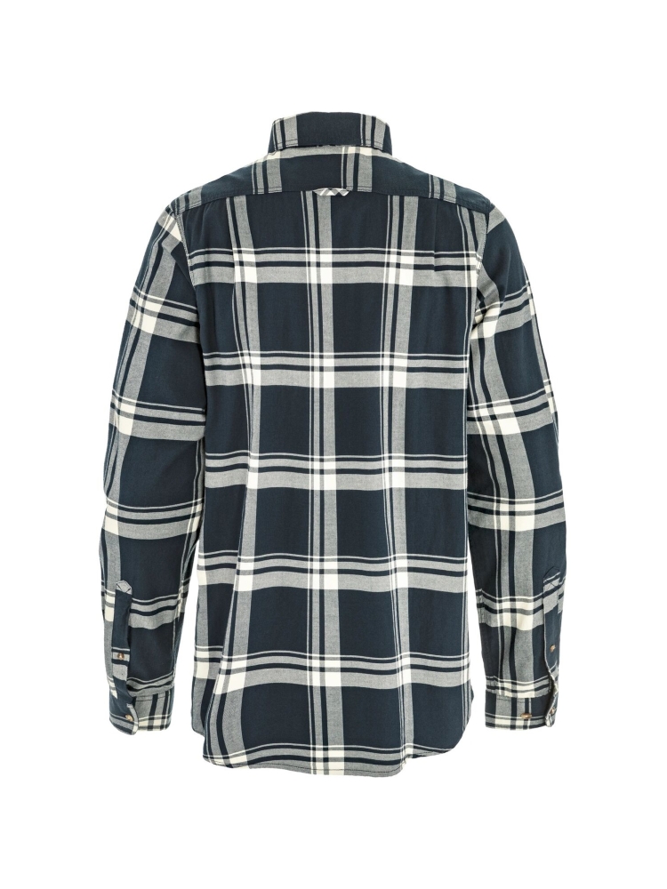 Fjällräven Övik Lite Flannel Shirt Dark Navy-Chalk White F12600311-555-113 shirts en tops online bestellen bij Kathmandu Outdoor & Travel