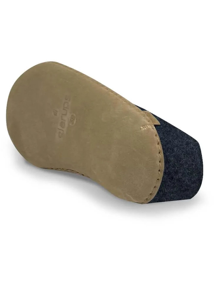 Glerups Glerups Shoe Leather A-10-Denim pantoffels en huissokken Glerups Shoe Leather Denim A-10-Denim pantoffels en huissokken online bestellen bij Kathmandu Outdoor & Travel