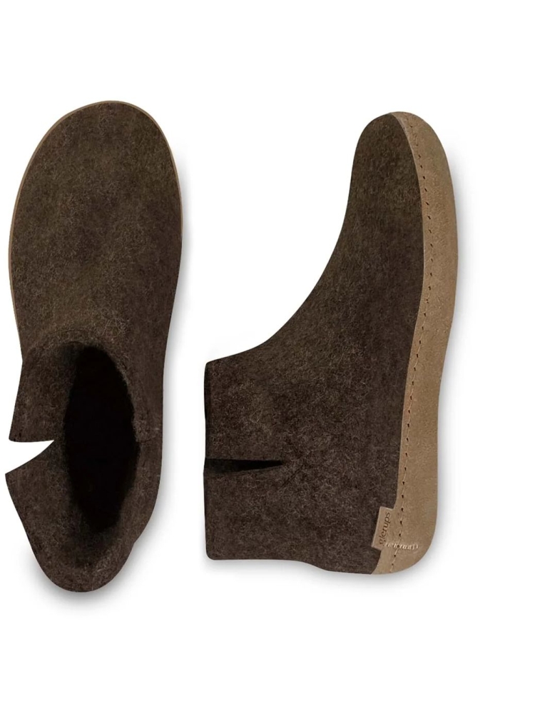 Glerups Glerups Boot Leather G-04-Chestnut pantoffels en huissokken Glerups Boot Leather Chestnut G-04-Chestnut pantoffels en huissokken online bestellen bij Kathmandu Outdoor & Travel