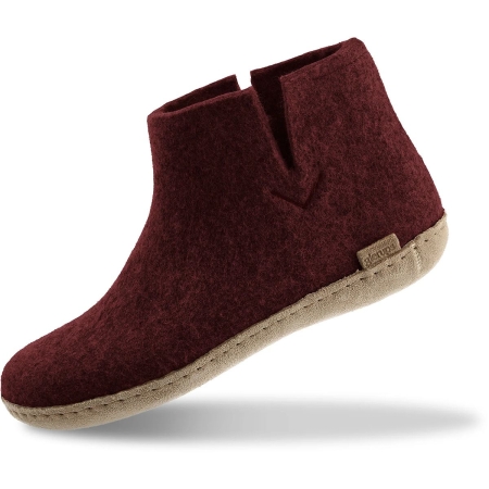 Glerups  Boot Leather Beet 