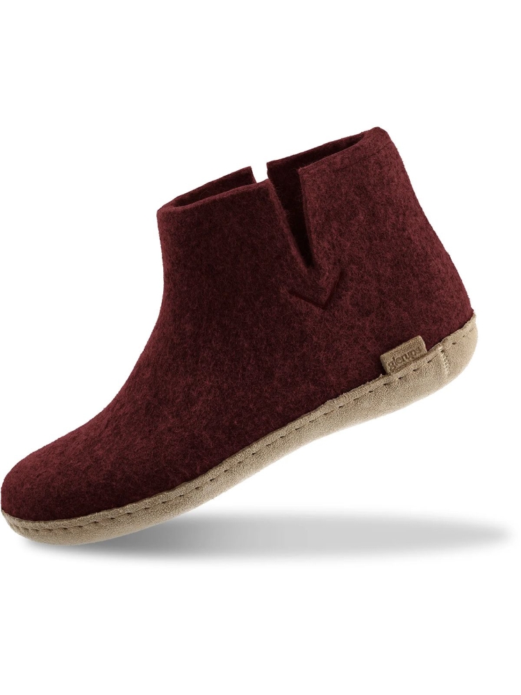 Glerups Glerups Boot Leather G-15-Beet pantoffels en huissokken Glerups Boot Leather Beet G-15-Beet pantoffels en huissokken online bestellen bij Kathmandu Outdoor & Travel