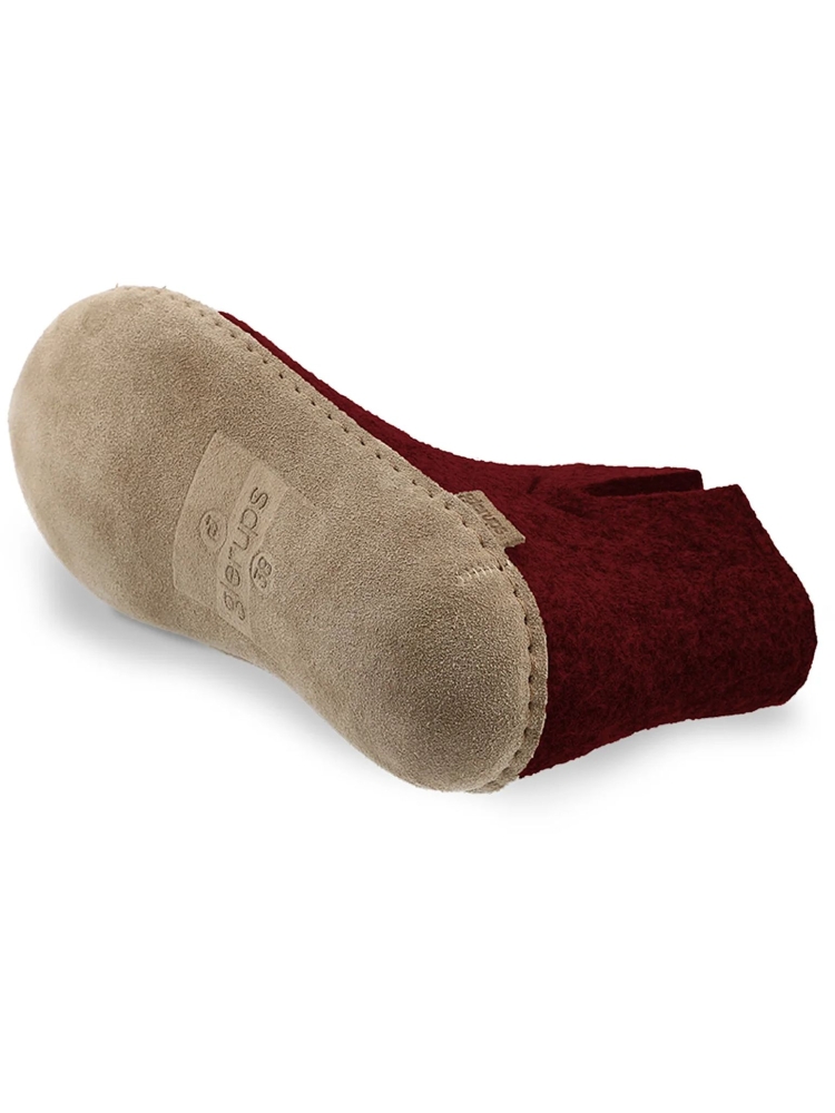 Glerups Glerups Boot Leather G-15-Beet pantoffels en huissokken Glerups Boot Leather Beet G-15-Beet pantoffels en huissokken online bestellen bij Kathmandu Outdoor & Travel