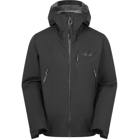 Rab Downpour Mountain Jacket Black Rab Downpour Mountain Jacket Black