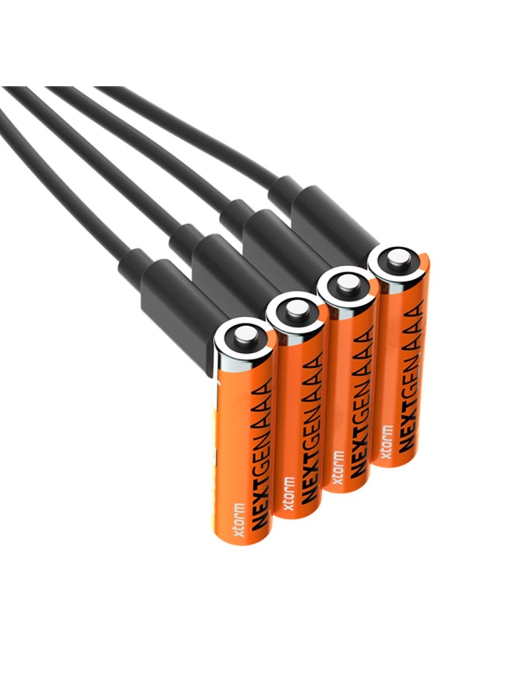 Xtorm Xtorm Oplaadbare AAA Batterijen met USB-C - 4 pack XNG3AB4 energie & electronica Xtorm Oplaadbare AAA Batterijen met USB-C - 4 pack Orange XNG3AB4 energie & electronica online bestellen bij Kathmandu Outdoor & Travel