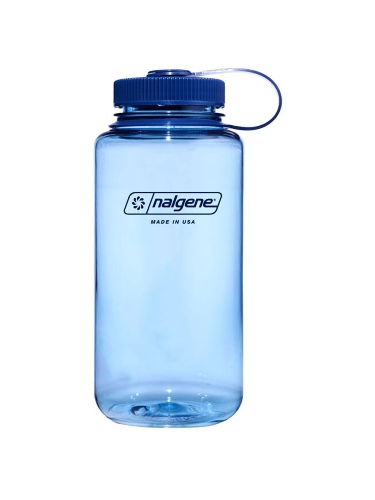 Nalgene Nalgene Wide Mouth 1L N2020-6232 drinkflessen en thermosflessen Nalgene Wide Mouth 1L Baby Blue Sustain N2020-6232 drinkflessen en thermosflessen online bestellen bij Kathmandu Outdoor & Travel
