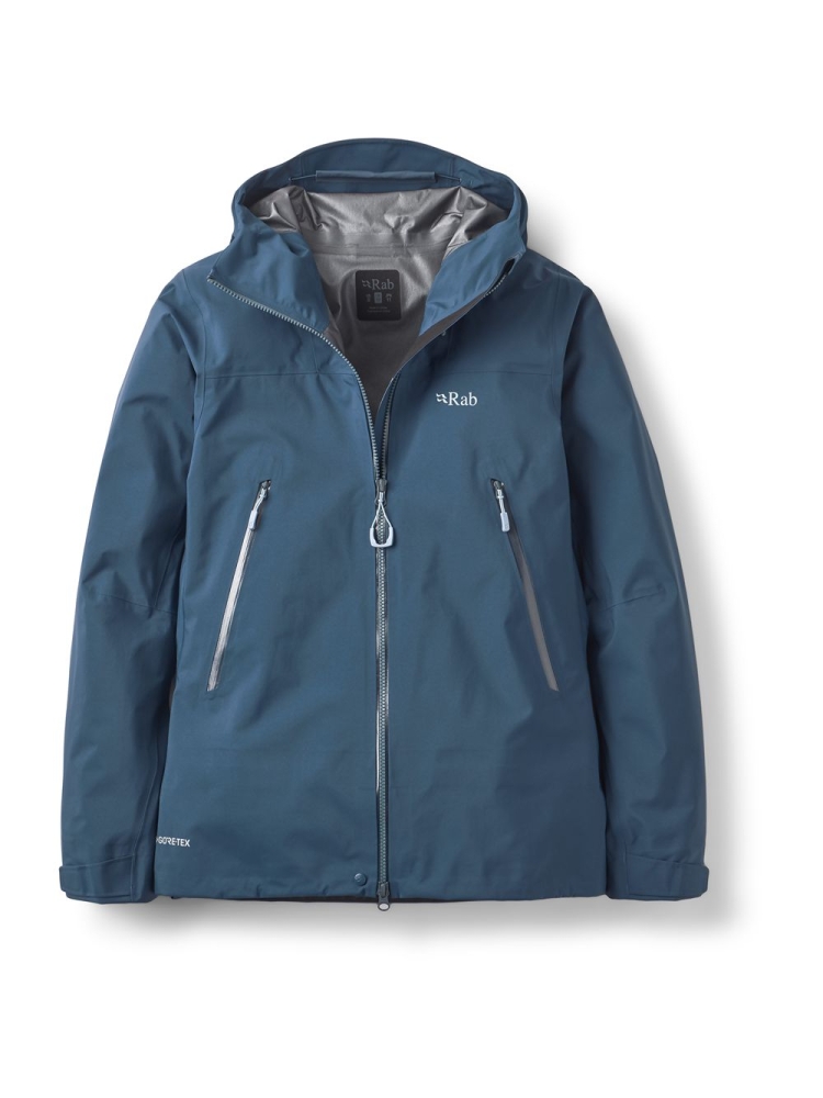 Rab Rab Kangri Jacket Women's QWI-49-TMB jassen Rab Kangri Jacket Women's Tempest Blue QWI-49-TMB jassen online bestellen bij Kathmandu Outdoor & Travel