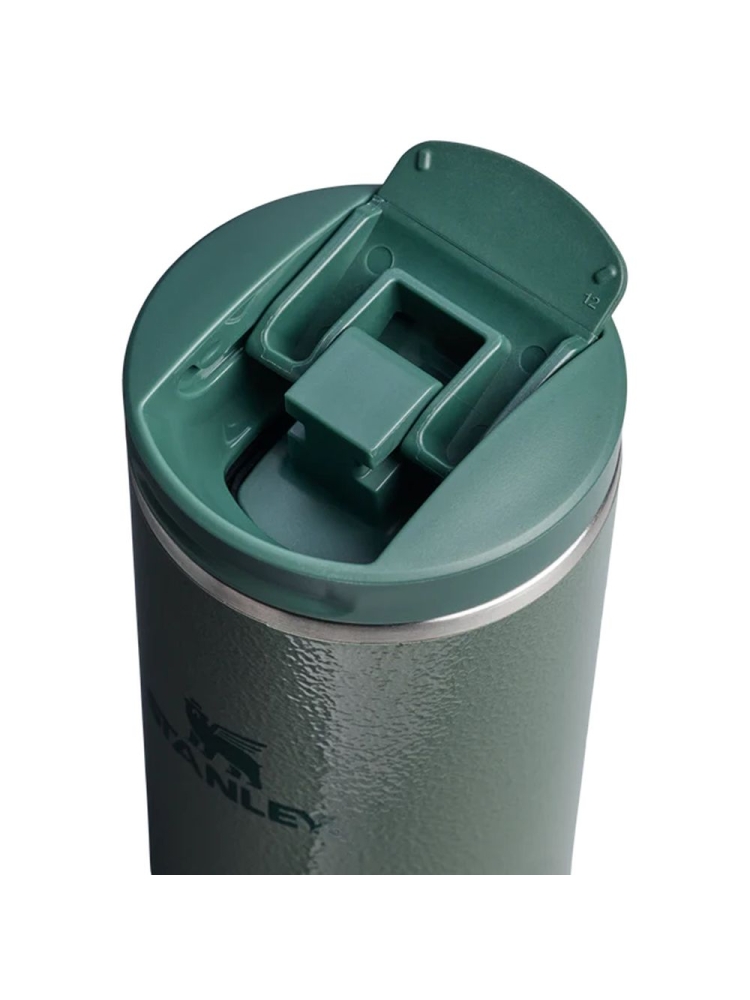 Stanley Stanley The Transit Fliptop Mug 0,35L 10-13063-020 drinkflessen en thermosflessen Stanley The Transit Fliptop Mug 0,35L Hammertone Green 10-13063-020 drinkflessen en thermosflessen online bestellen bij Kathmandu Outdoor & Travel