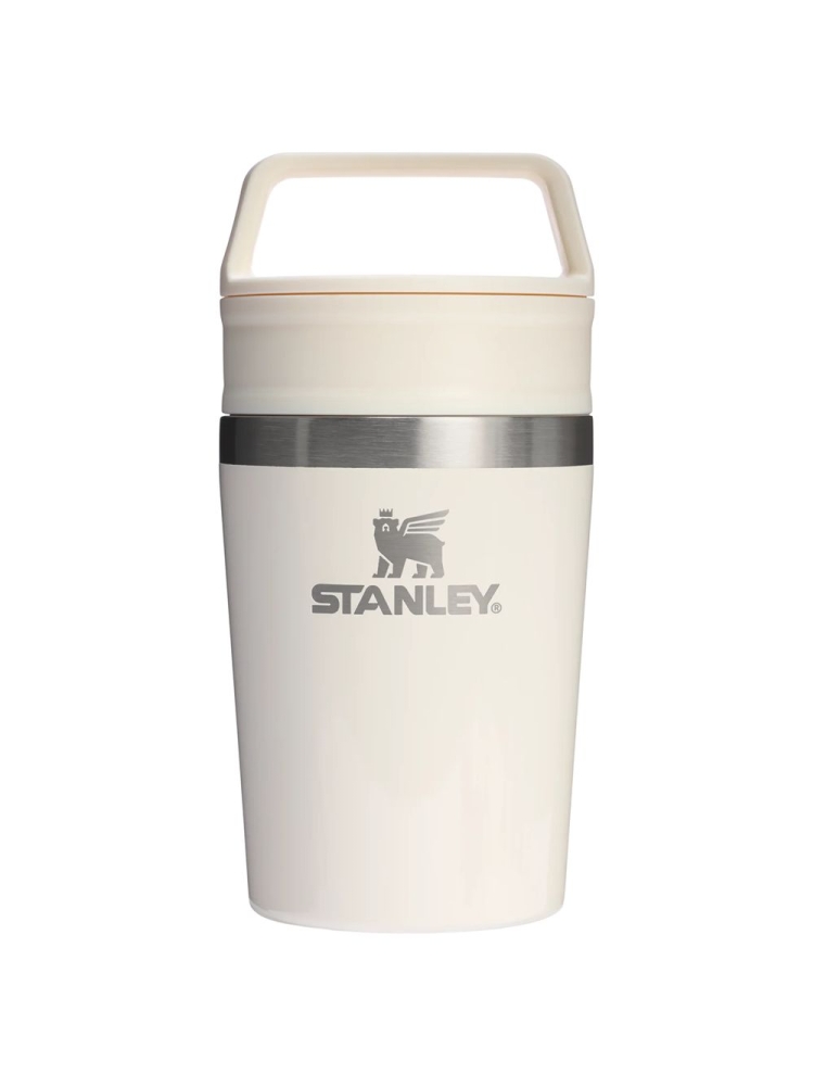 Stanley Stanley The Café-To-Go Travel Mug 0,23L 10-12079-038 drinkflessen en thermosflessen Stanley The Café-To-Go Travel Mug 0,23L Cream Gloss 10-12079-038 drinkflessen en thermosflessen online bestellen bij Kathmandu Outdoor & Travel