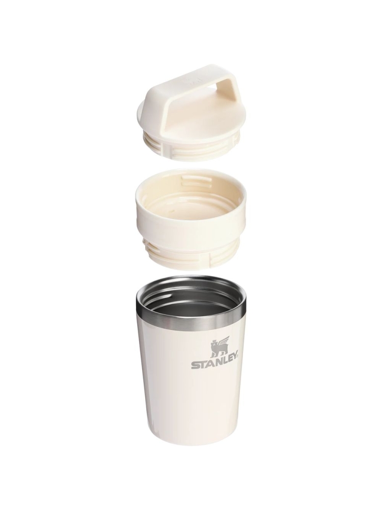 Stanley Stanley The Café-To-Go Travel Mug 0,23L 10-12079-038 drinkflessen en thermosflessen Stanley The Café-To-Go Travel Mug 0,23L Cream Gloss 10-12079-038 drinkflessen en thermosflessen online bestellen bij Kathmandu Outdoor & Travel