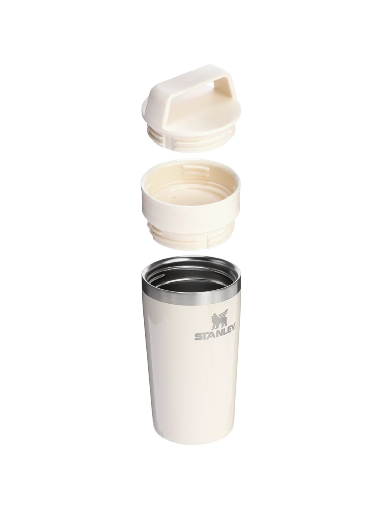 Stanley The Café-To-Go Travel Mug 0,35L  Cream Gloss 10-12080-038 drinkflessen en thermosflessen online bestellen bij Kathmandu Outdoor & Travel