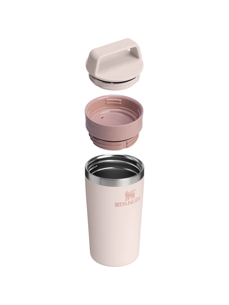 Stanley The Café-To-Go Travel Mug 0,35L  Rose Quartz 10-12080-012 drinkflessen en thermosflessen online bestellen bij Kathmandu Outdoor & Travel