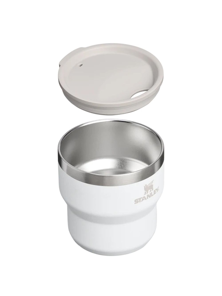 Stanley Stanley The Stay Hot Stacking Camp Cup 10-12078-0039 drinkflessen en thermosflessen Stanley The Stay Hot Stacking Camp Cup Frost 10-12078-0039 drinkflessen en thermosflessen online bestellen bij Kathmandu Outdoor & Travel