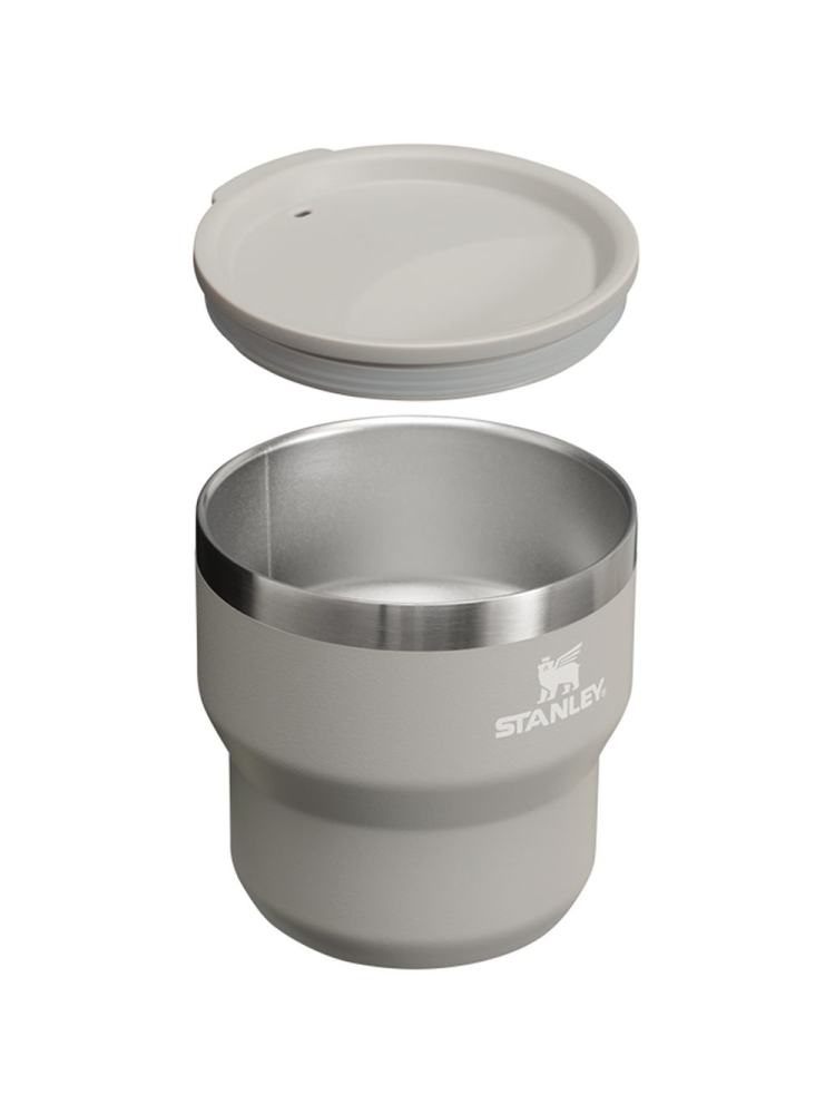 Stanley The Stay Hot Stacking Camp Cup Ash 10-12078-0041 drinkflessen en thermosflessen online bestellen bij Kathmandu Outdoor & Travel
