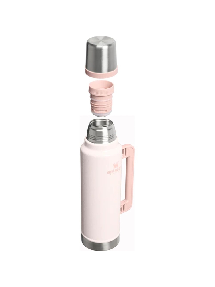 Stanley Stanley The Legendary Classic Bottle 1,4L 10-11347-0335 drinkflessen en thermosflessen Stanley The Legendary Classic Bottle 1,4L Hammertone Rose Quartz 10-11347-0335 drinkflessen en thermosflessen online bestellen bij Kathmandu Outdoor & Travel