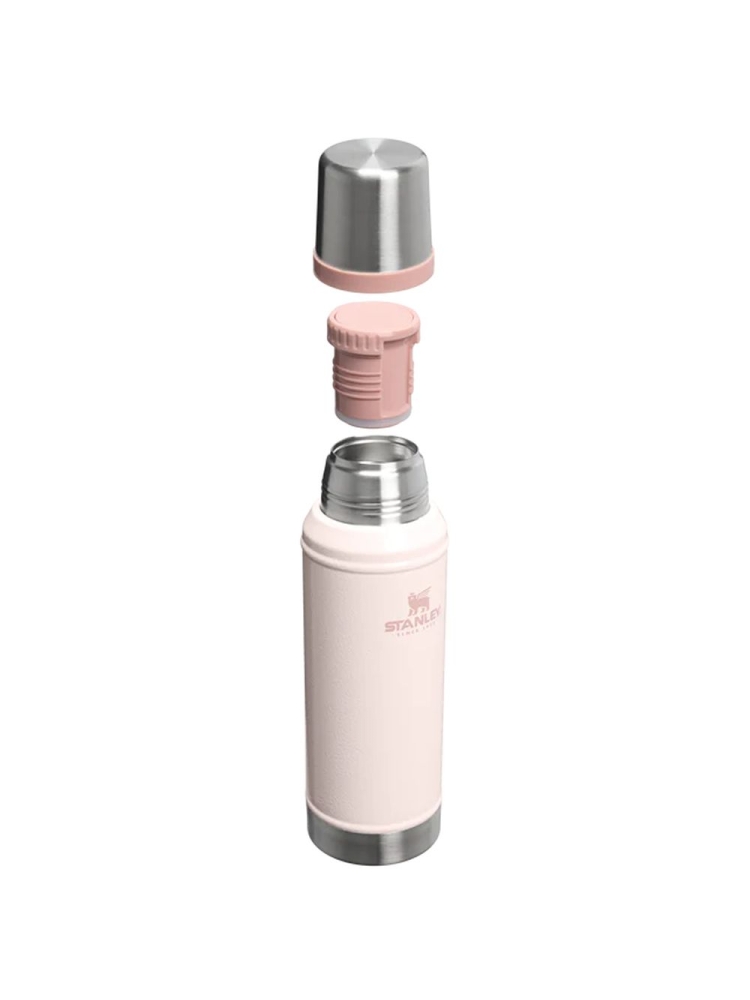 Stanley The Legendary Classic Bottle 0,94L  Hammertone Rose Quartz 10-11346-0153 drinkflessen en thermosflessen online bestellen bij Kathmandu Outdoor & Travel