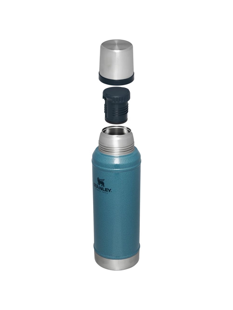 Stanley The Legendary Classic Bottle 0,94L  Hammertone Lake 10-11346-094 drinkflessen en thermosflessen online bestellen bij Kathmandu Outdoor & Travel