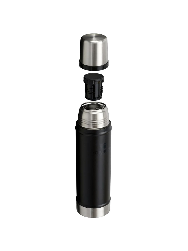 Stanley The Legendary Classic Bottle 0,59L  Black 2.0 10-11345-044 drinkflessen en thermosflessen online bestellen bij Kathmandu Outdoor & Travel