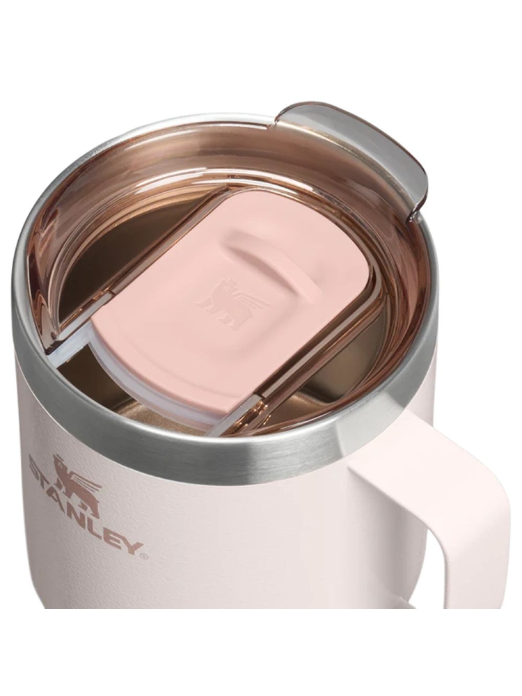 Stanley Stanley The Everyday Camp Mug 0,35L 10-13094-0077 drinkflessen en thermosflessen Stanley The Everyday Camp Mug 0,35L Hammertone Rose Quartz 10-13094-0077 drinkflessen en thermosflessen online bestellen bij Kathmandu Outdoor & Travel