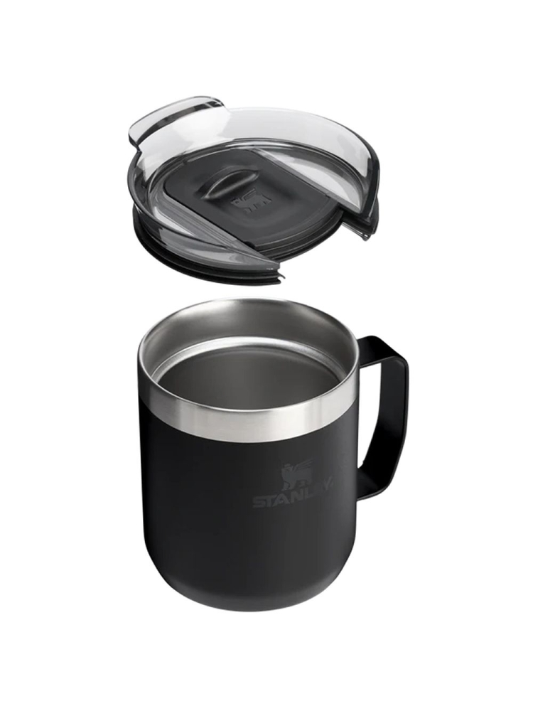 Stanley The Everyday Camp Mug 0,35L  Black 2.0 10-13094-0081 drinkflessen en thermosflessen online bestellen bij Kathmandu Outdoor & Travel