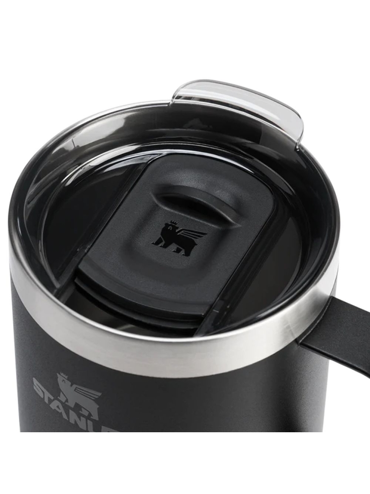 Stanley The Everyday Camp Mug 0,35L  Black 2.0 10-13094-0081 drinkflessen en thermosflessen online bestellen bij Kathmandu Outdoor & Travel