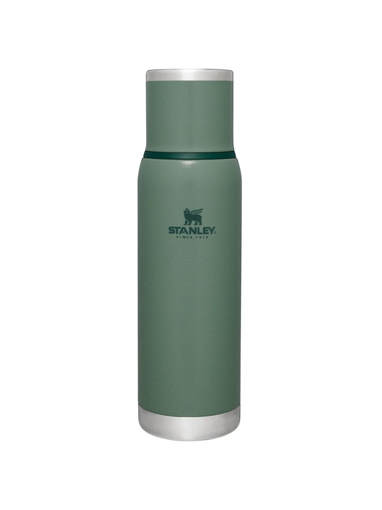 Stanley The Adventure To-Go Bottle 1L  Hammertone Green 10-10819-0087 drinkflessen en thermosflessen online bestellen bij Kathmandu Outdoor & Travel