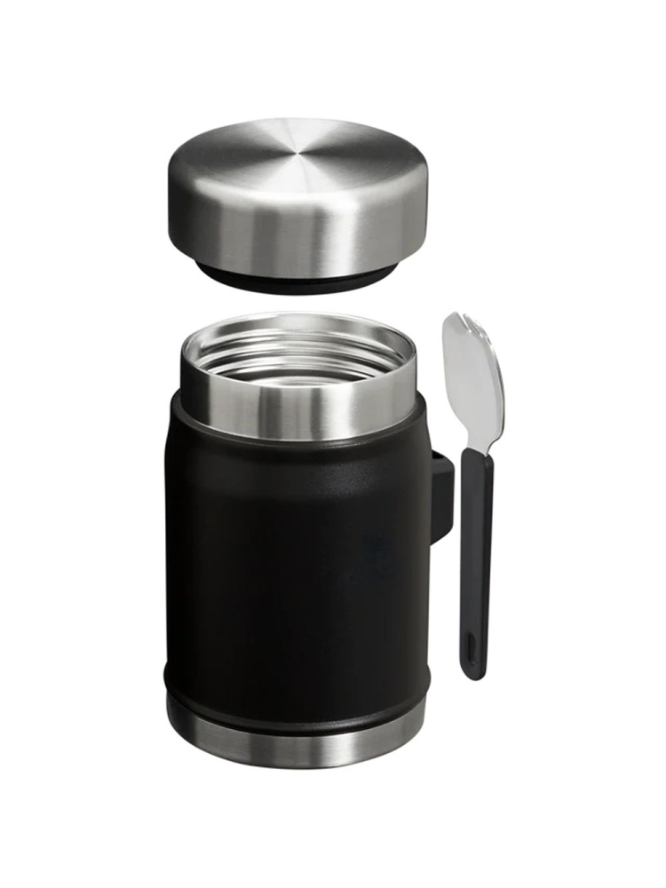 Stanley Stanley The Legendary Food Jar + Spork 0,4L 10-11353-0105 drinkflessen en thermosflessen Stanley The Legendary Food Jar + Spork 0,4L Black 2.0 10-11353-0105 drinkflessen en thermosflessen online bestellen bij Kathmandu Outdoor & Travel