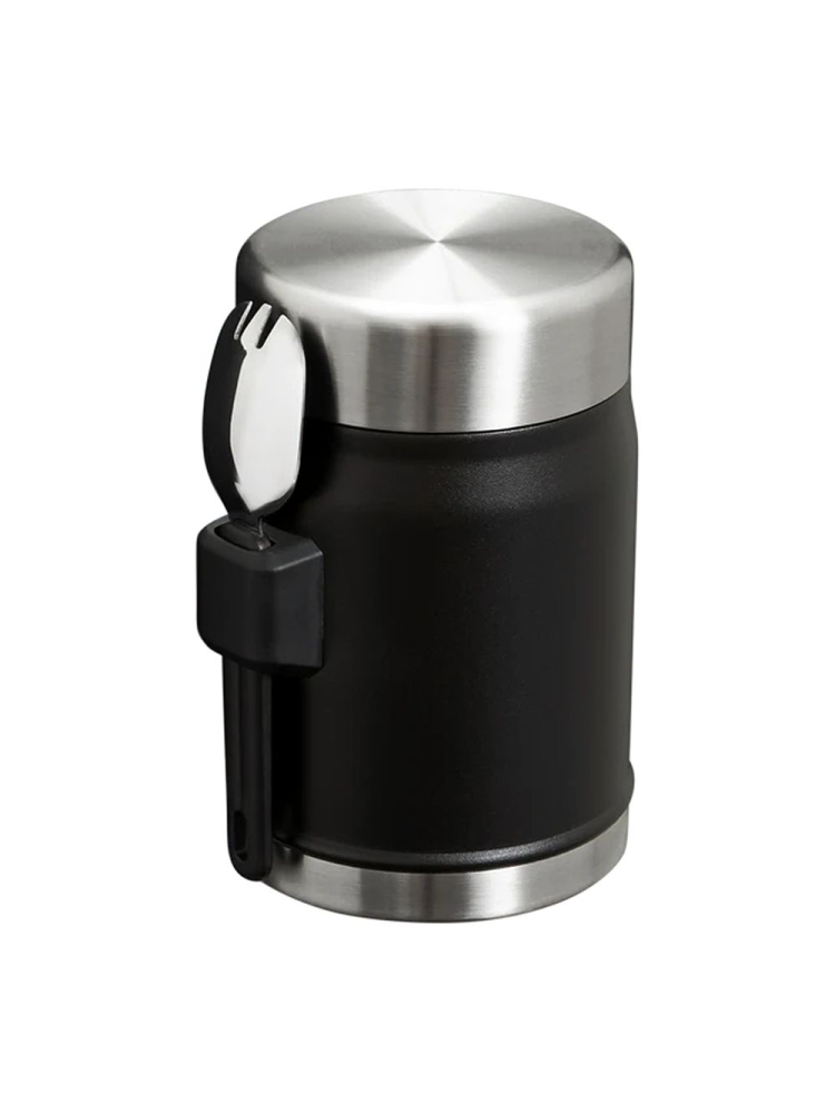 Stanley Stanley The Legendary Food Jar + Spork 0,4L 10-11353-0105 drinkflessen en thermosflessen Stanley The Legendary Food Jar + Spork 0,4L Black 2.0 10-11353-0105 drinkflessen en thermosflessen online bestellen bij Kathmandu Outdoor & Travel