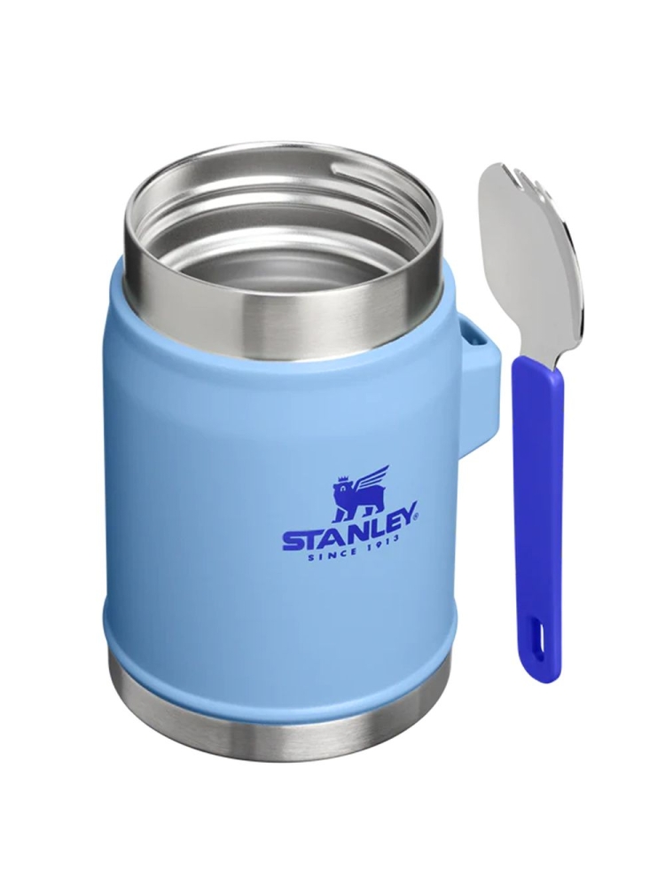 Stanley Stanley The Legendary Food Jar + Spork 0,4L 10-11353-0113 drinkflessen en thermosflessen Stanley The Legendary Food Jar + Spork 0,4L Blue Sky 10-11353-0113 drinkflessen en thermosflessen online bestellen bij Kathmandu Outdoor & Travel