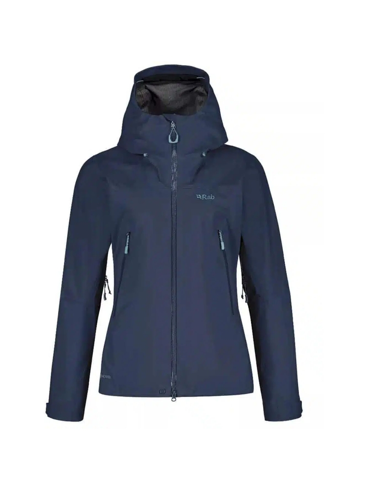 Rab Rab Kangri GTX Jacket Women's QWH-02-DIK jassen Rab Kangri GTX Jacket Women's Deep Ink QWH-02-DIK jassen online bestellen bij Kathmandu Outdoor & Travel