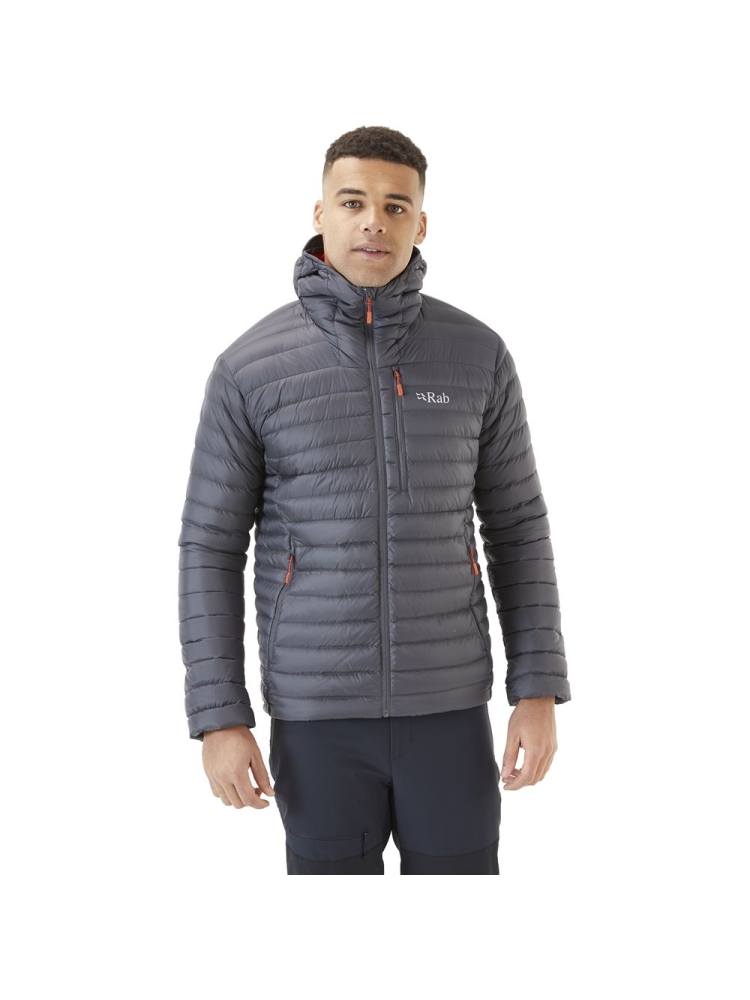 Rab Microlight Alpine Jacket Graphene QDB-12-GRH fleeces en truien online bestellen bij Kathmandu Outdoor & Travel