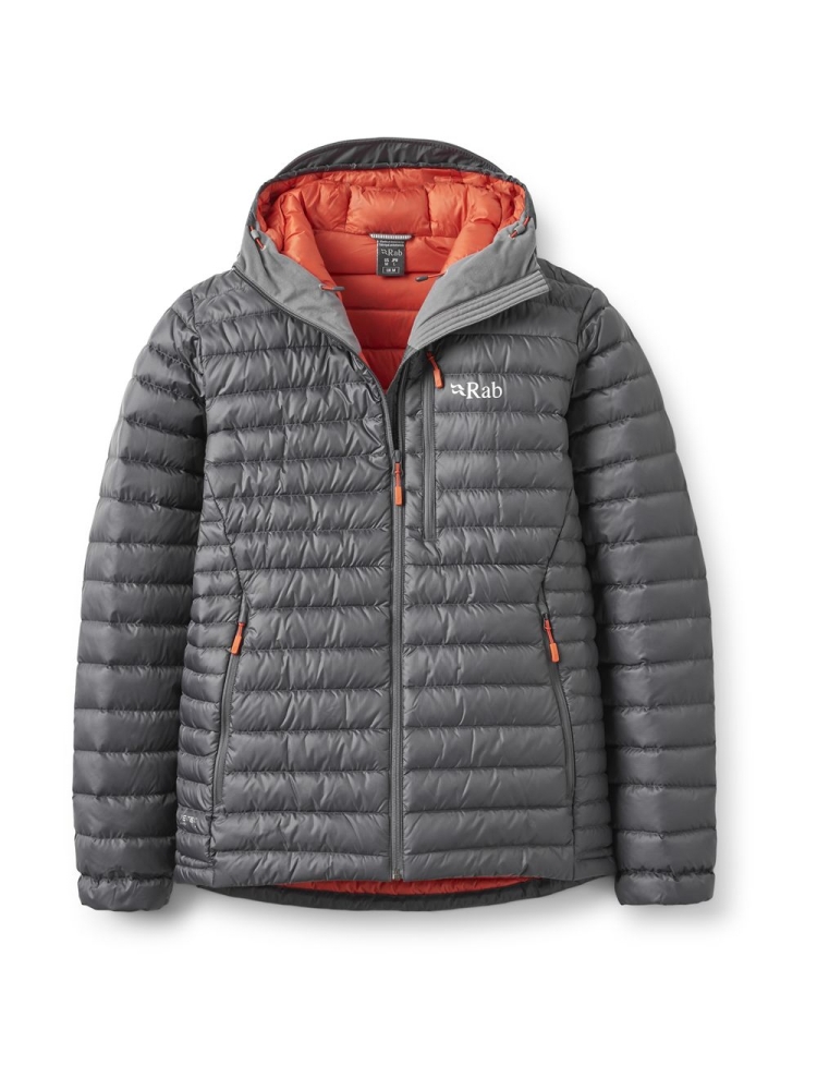 Rab Microlight Alpine Jacket Graphene QDB-12-GRH fleeces en truien online bestellen bij Kathmandu Outdoor & Travel