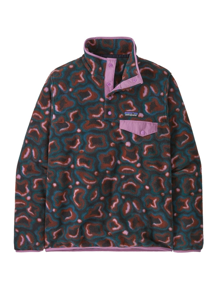 Patagonia LW Synch Snap-T P/O Women's Soft Spirea: Dried Vanilla 25455-STVA fleeces en truien online bestellen bij Kathmandu Outdoor & Travel