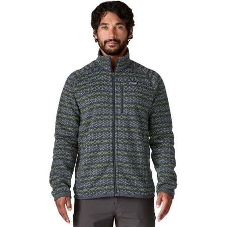 Patagonia Better Sweater Jkt Woven Together: Smolder Blue Patagonia Better Sweater Jkt Woven Together: Smolder Blue