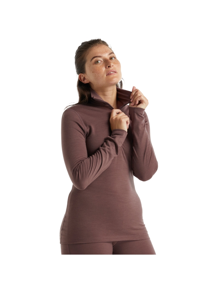 Icebreaker 200 Oasis LS Half Zip Women's Summit B04380-0GV1 onderkleding/thermokleding online bestellen bij Kathmandu Outdoor & Travel