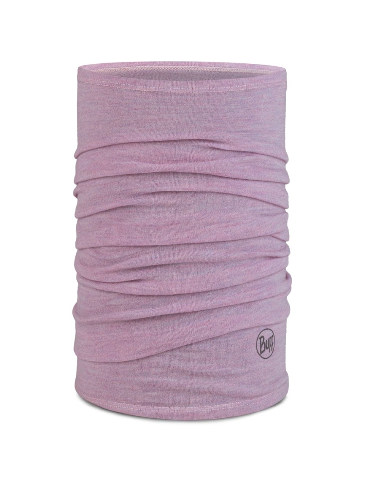 Buff Merino Midweight Melange Lilac Sand 113022640-640 kleding accessoires online bestellen bij Kathmandu Outdoor & Travel