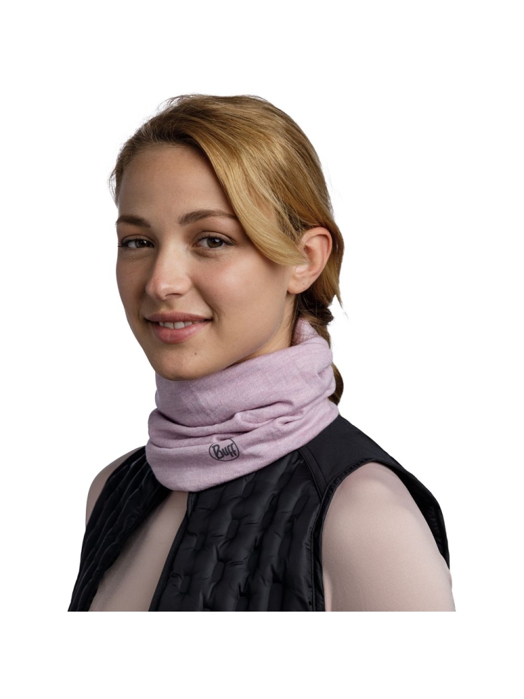 Buff Merino Midweight Melange Lilac Sand 113022640-640 kleding accessoires online bestellen bij Kathmandu Outdoor & Travel