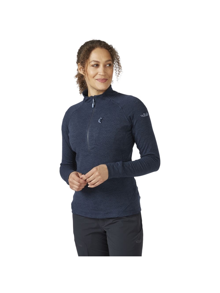 Rab Nexus Pull-On Women's Deep Ink QFF-75-DIK fleeces en truien online bestellen bij Kathmandu Outdoor & Travel