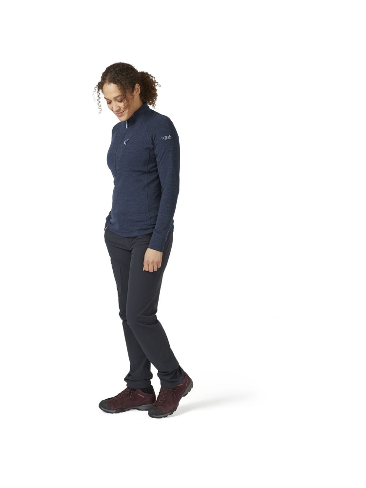 Rab Nexus Pull-On Women's Deep Ink QFF-75-DIK fleeces en truien online bestellen bij Kathmandu Outdoor & Travel